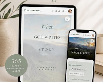 NEW - 365 Days Christian Digital Devotional Journal | Daily Bible Study & Prayer Journal | Free PDF |