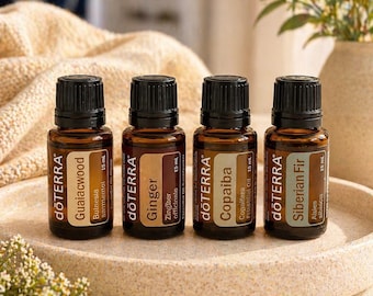 Pure Essential Oil | Doterra Essential Oils | Guaiacwood, Ginger, Copaiba, Siberian Fir