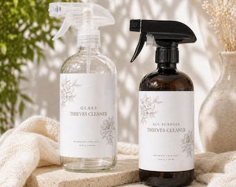 Thieves Cleaner Label | Young Living Label