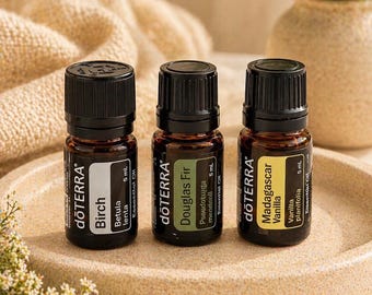 Pure Essential Oil | Doterra Essential Oils | Birch, Douglas Fir, Madagascar Vanilla