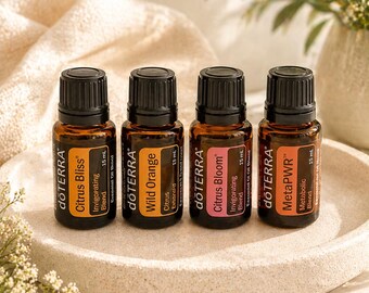 Pure Therapeutic Grade Essential Oils | Citrus Bliss, Wild Orange, Citrus Bloom, MetaPWR