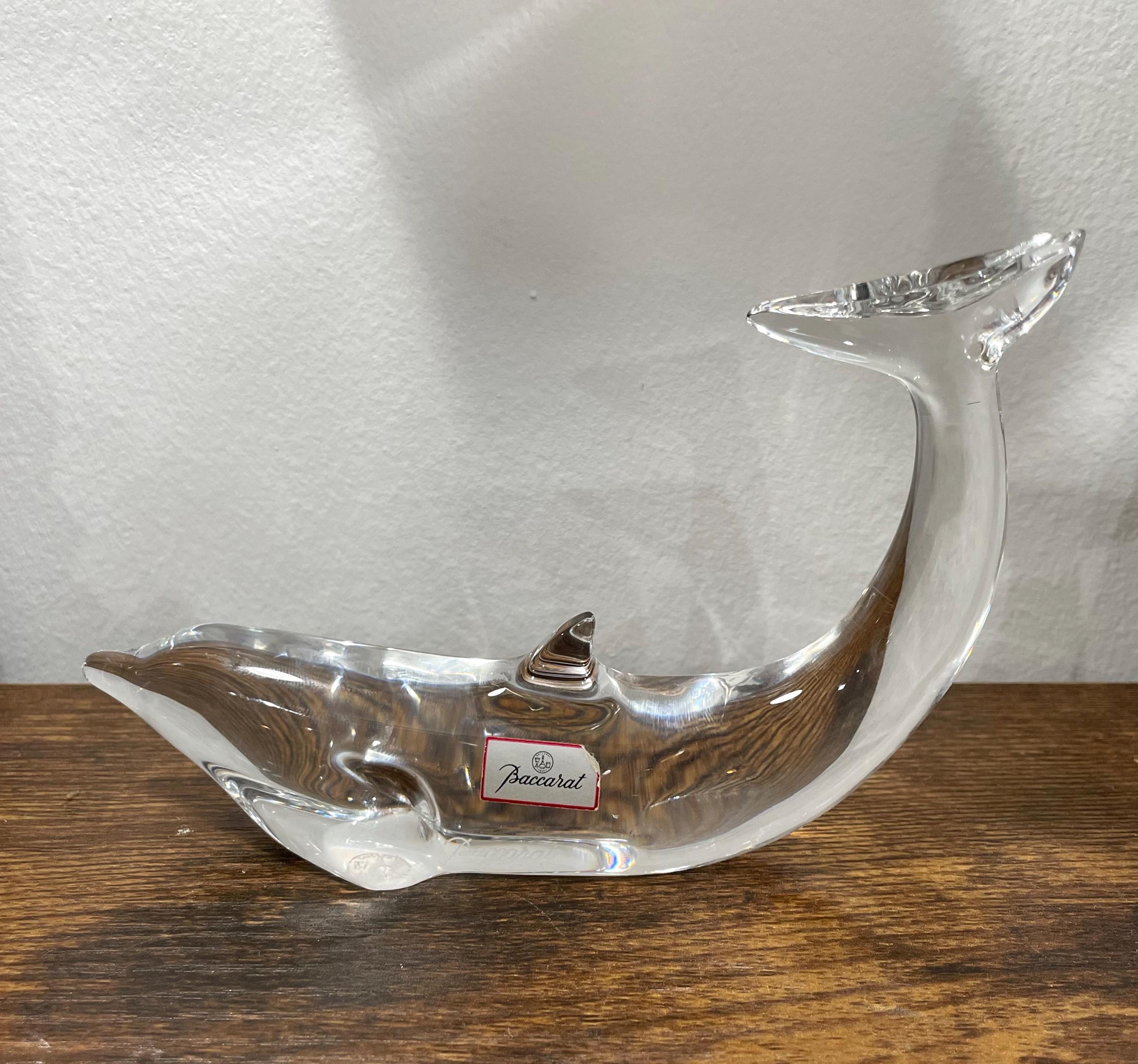 Baccarat Dolphin - Etsy