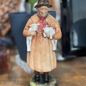 Royal Doulton Collectible Figurine of &quot;Lmbing Time&quot; Made In England