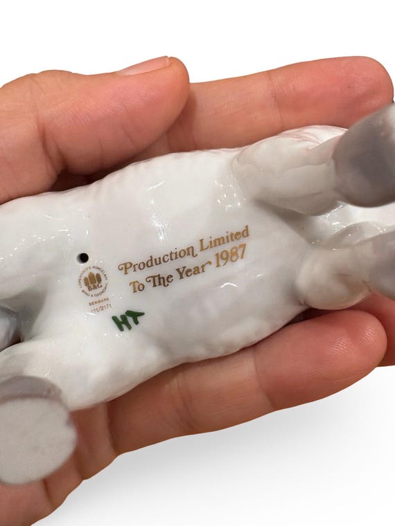 B&G ビング＆グロンダール 子猫と少女 2000年記念 限定版 フィギュリン