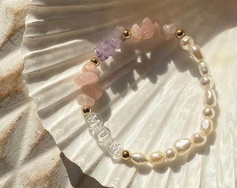 crystal bracelet / mum bracelet / mama / mummy bracelet