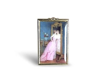 Eitelkeit Emaille Pin