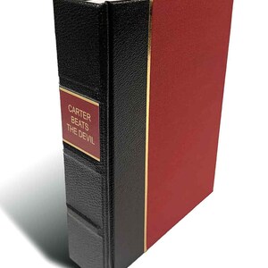 Carter Beats the Devil (Leather-bound) Hardcover Book, Glen David Gold Hardback image 1