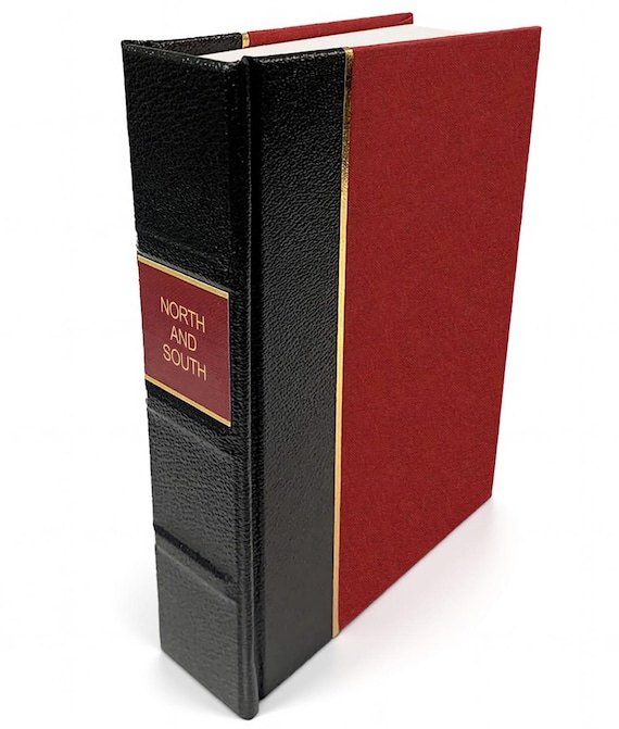 North and South by Elizabeth Gaskell Leather Bound Hardcover Book