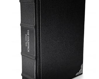 The Goldfinch by Donna Tartt Leather Bound Hardcover Book - Luxury Edition - Gothic Binding (Heirloom Gift)