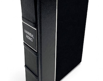 Hannibal Rising by Thomas Harris Leather Bound Hardcover Book - Collector's Edition (Personalized Gift)