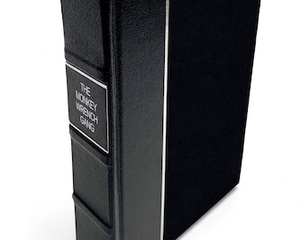 The Monkey Wrench Gang van Edward Abbey, leergebonden boek met harde kaft - Collector's Edition (gepersonaliseerd cadeau)