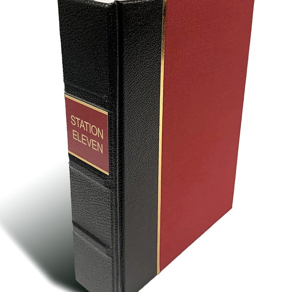Station Eleven (Leather-bound) Emily St John Mandel Hardcover Book