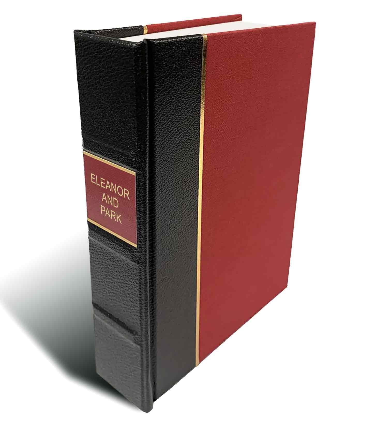Eleanor and Park (Leather-bound) Hardcover Book, Rainbow Rowell Hardback