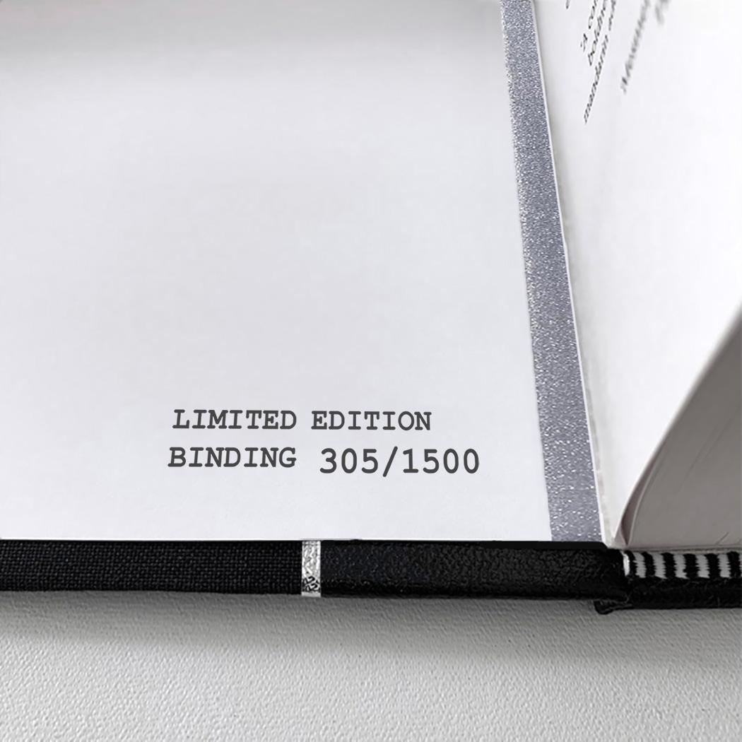 ザ・パッセージ（ゴシックレザー装丁）ハードカバー本、ジャスティン