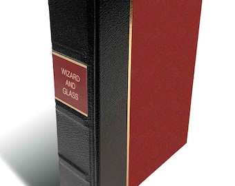 Wizard and Glass (Leather-bound) Hardcover Book, Stephen King Hardback