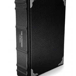 The Outsiders by S E Hinton Leather Bound Hardcover Book - Luxury Edition - Gothic Binding (Heirloom Gift) image 1