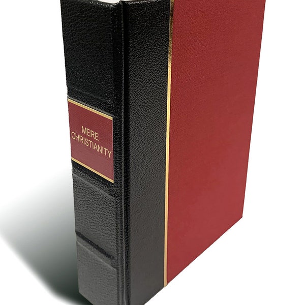 Mere Christianity (Leather-bound) C S Lewis Hardcover Book