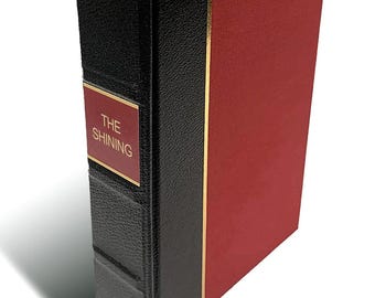 The Shining (Leather-bound) Hardcover Book, Stephen King Hardback