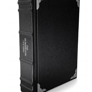 Silmarillion av J R R Tolkien Läderinbunden Inbunden Bok - Lyxutgåva - Gotisk Bindning (Arvsgåva) bild 1