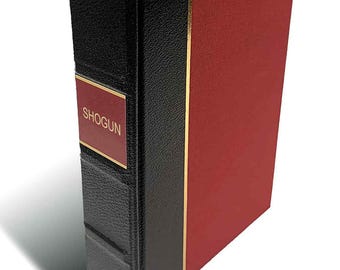 Shogun (Leather-bound) Hardcover Book, James Clavell Hardback