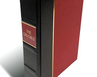 The Crucible (Leather-bound) Hardcover Book, Arthur Miller Hardback