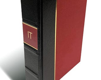 It (Leather-bound) Hardcover Book, Stephen King Hardback