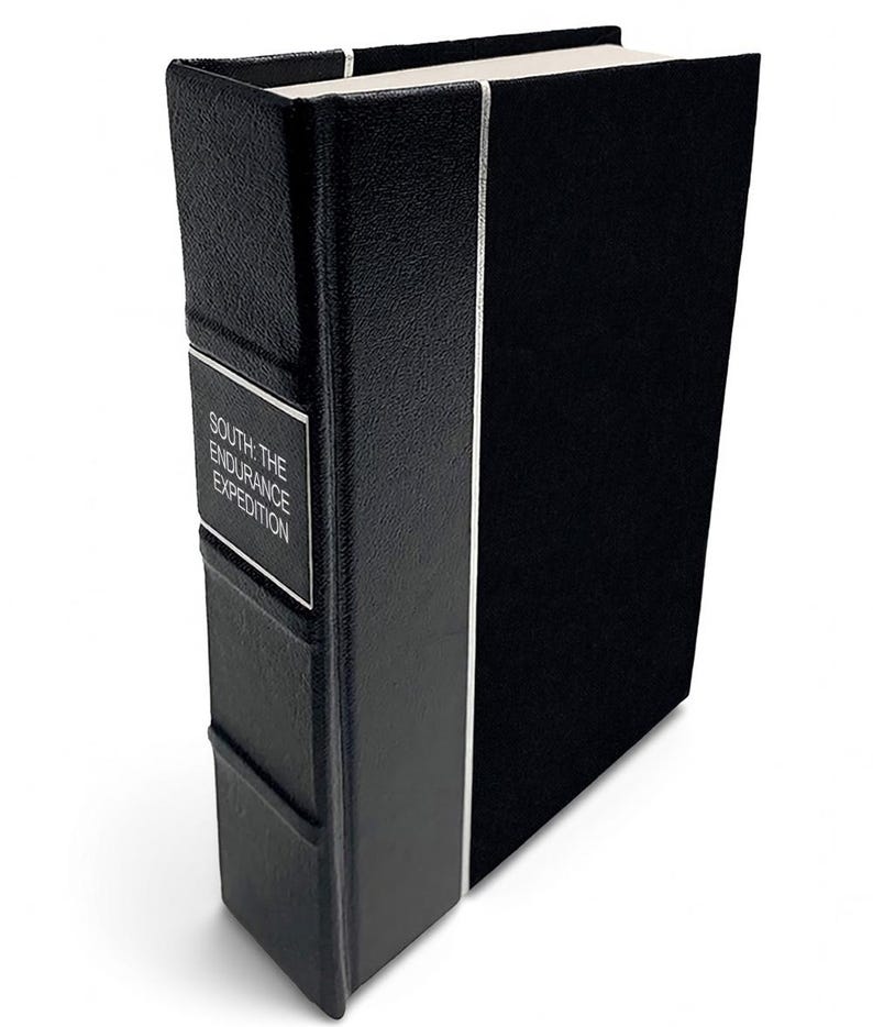 South The Endurance Expedition by Ernest Shackleton Leather Bound Hardcover Book - Collector's Edition (Personalized Gift) image 1