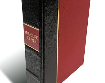 Treasure Island (Leather-bound) Robert Louis Stevenson Hardcover Book