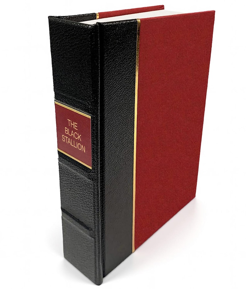 The Black Stallion by Walter Farley Leather Bound Hardcover Book - Special Edition (Luxury Gift) image 1