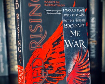 Red Rising 2.5x7in double sided bookmark