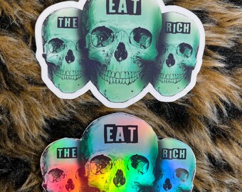 Eat the Rich sticker