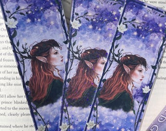 Woodland Fae 2.5x7in double sided bookmark