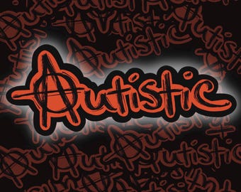 Anarchy Autism Sticker