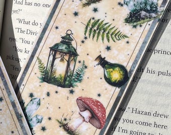 A Dash of Whimsy 2.5x7in double sided bookmark