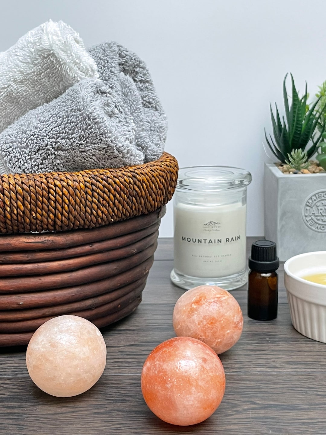 Salt Massage Balls Authentic Himalayan Salt Crystals Can Be Heated or