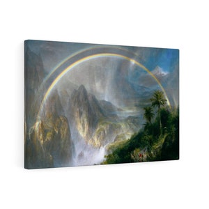 Frederic Church | Rainy Season in the Tropics (1866)  | Frederic Edwin Church | Restored Reproduction Canvas Print