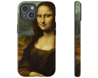 Mona Lisa iPhone Case 15, 14, 13, 12, 11, 10, 9, 8 7, Plus, Pro Max, X, XR, Mini Google Pixel 5G, 6, 7 Samsung S23, S22, S21, S20 | Ultra FE