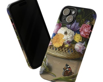Ambrosius Bosschaert Phone Case, Flowers Still Life iPhone Case, Aesthetic Phone Case, Classic Vintage Art Apple Google Samsung, Fine Art