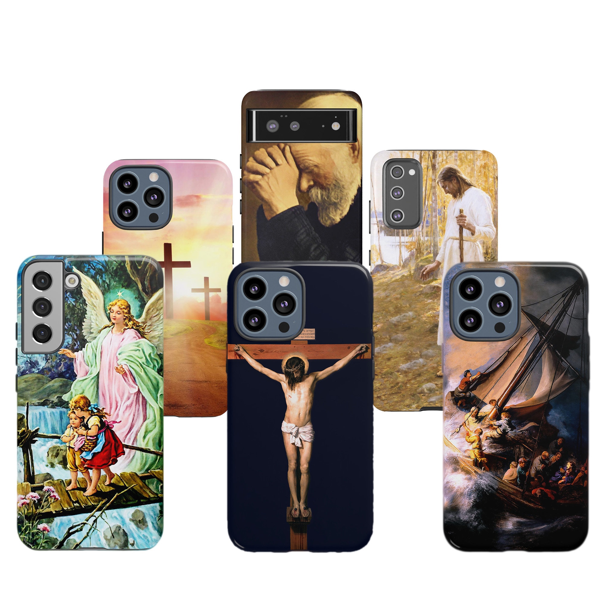  iPhone 11 Hooked On Jesus Bible Verse Fishing Religious  Christian God Case : Cell Phones & Accessories