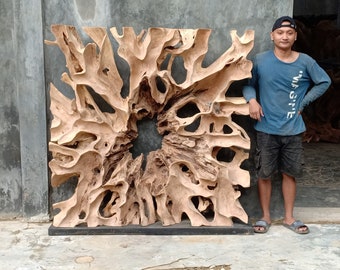 Wood Room Divider Panel - Etsy