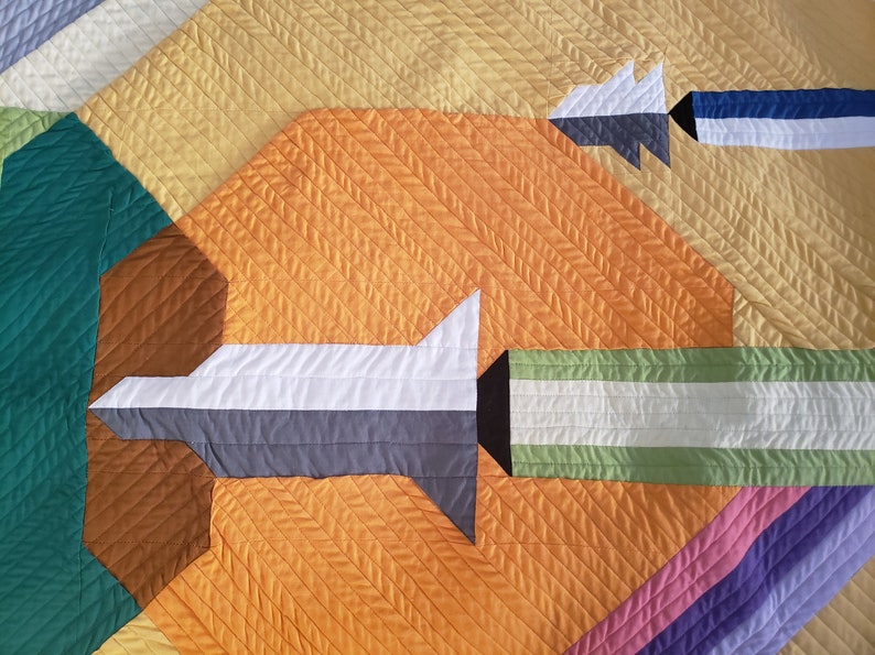 space travel quilt pattern