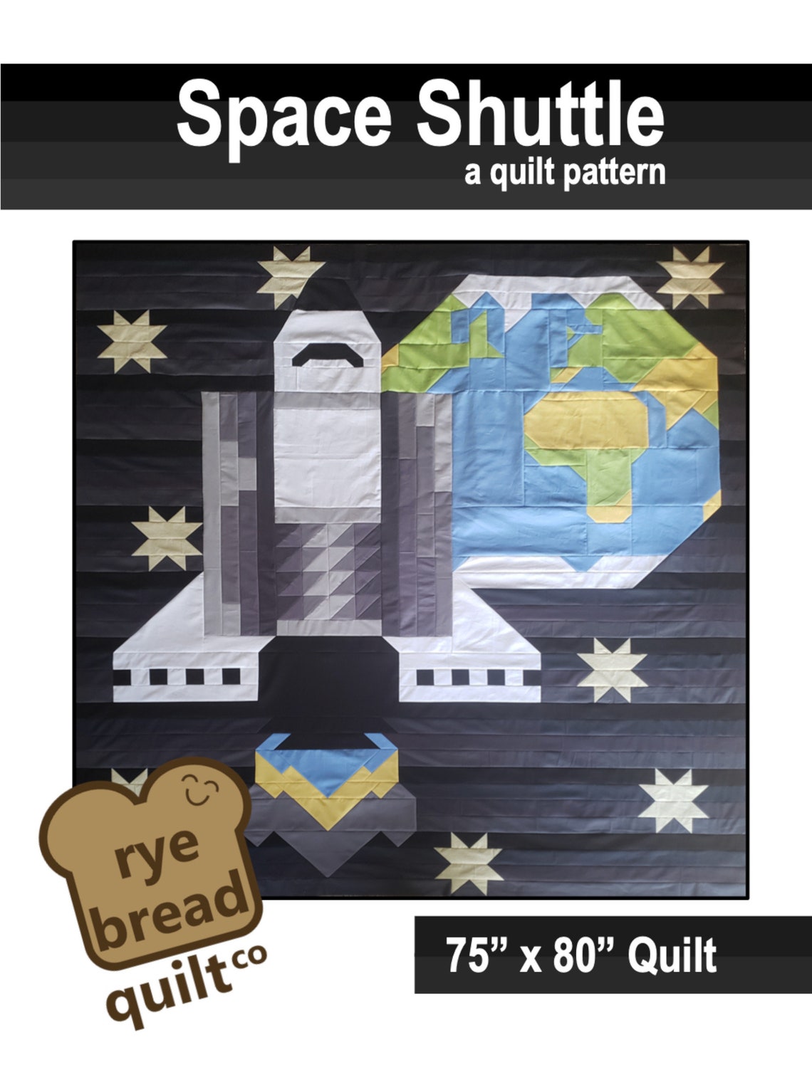 Space Shuttle Quilt Pattern PDF Download Etsy