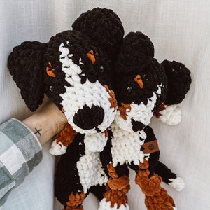 Customizable Dog Knotted Lovey