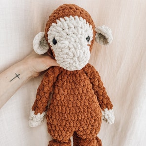 Customizable Monkey Knotted Lovey - MADE TO ORDER