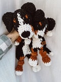 Customizable Dog Knotted Lovey