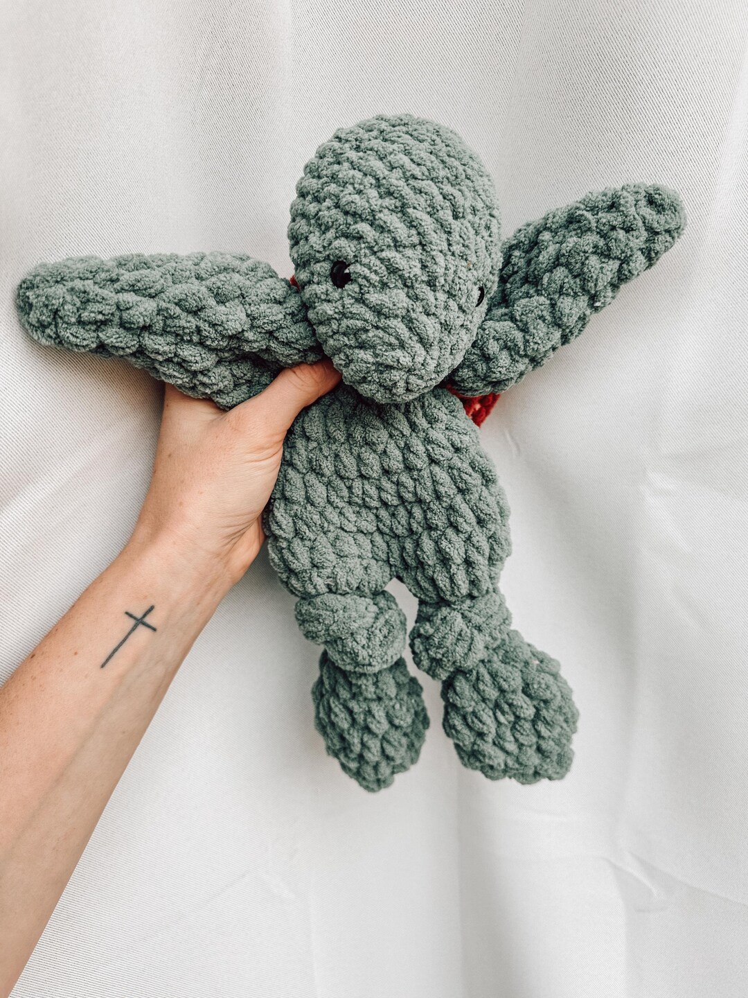 Mini Turtle Knotted Lovey - READY TO SHIP - Etsy