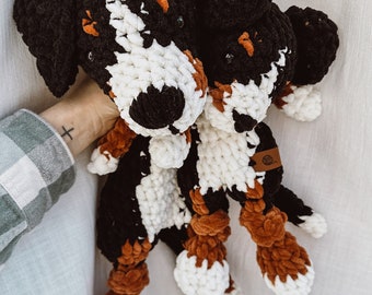 Customizable Dog Knotted Lovey