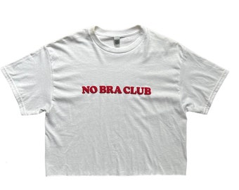 No Bra Club - Etsy