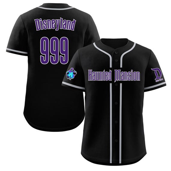 Haunted Mansion Baseball Jersey - Etsy