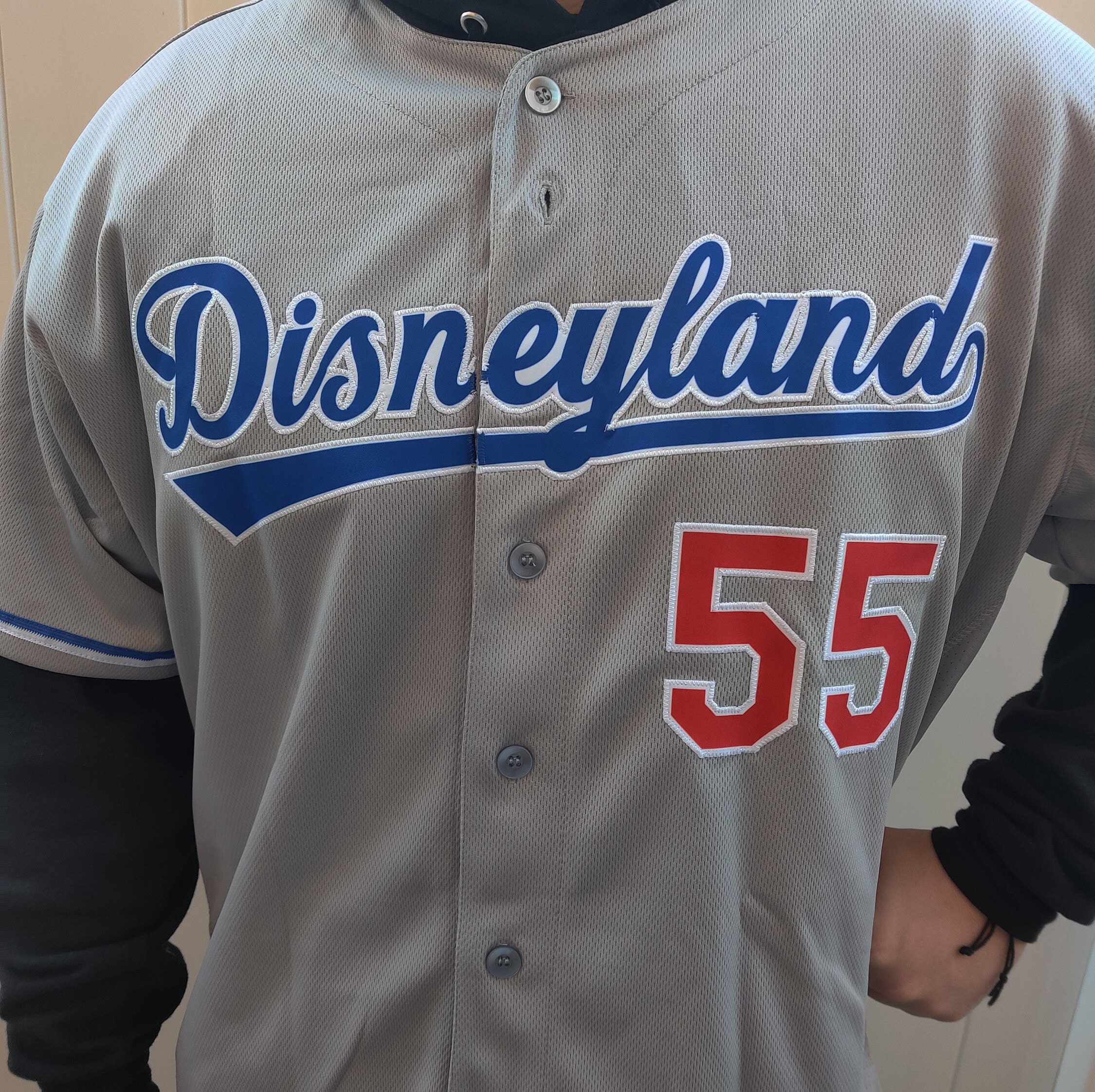 DisneyDodgerSuperFan Disneyland (Blue Dodgers Style) Jersey